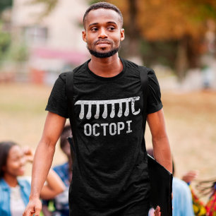 Camiseta Octopi Física divertida matemáticas Chiste Geek Pi