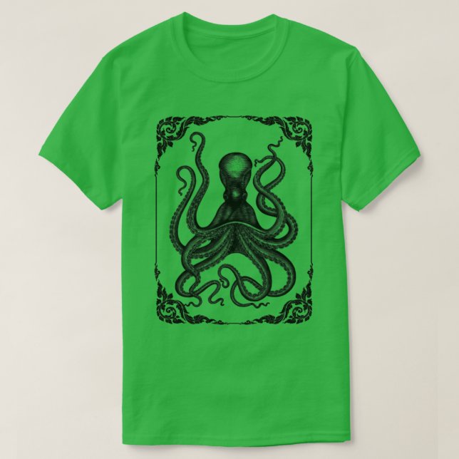 Camiseta Octopus (Diseño del anverso)