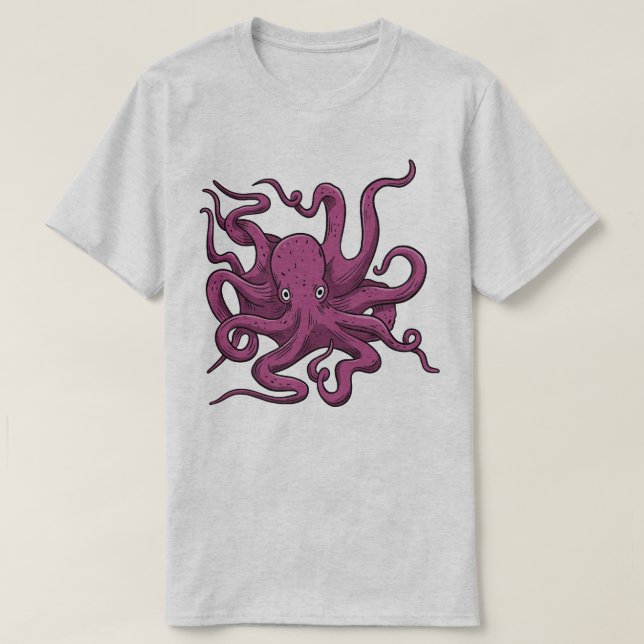 Camiseta Octopus (Diseño del anverso)