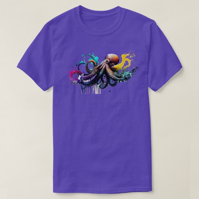 Camiseta Octopus 1 (Diseño del anverso)