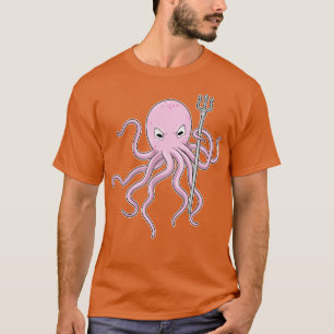 Camiseta Octopus as Wizard con Trident