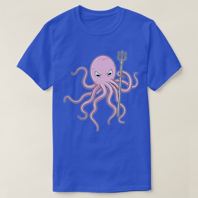 Camiseta Octopus as Wizard con Trident (Diseño del anverso)