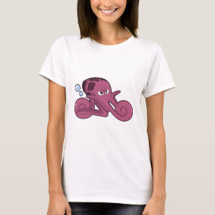 Camiseta Octopus como motocicleta