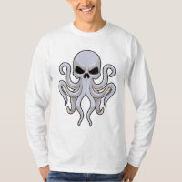 Octopus con 8 brazos y cráneo