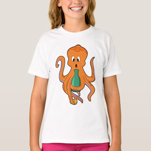 Camiseta Octopus con botella.PNG (Anverso)