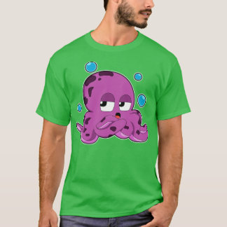 Camiseta Octopus con burbujas de aire