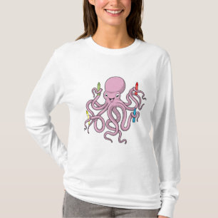 Camiseta Octopus con Crayon