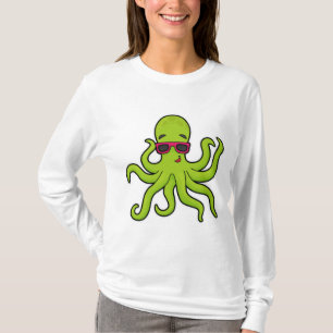 Camiseta Octopus con gafas de sol