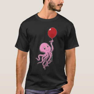 Camiseta Octopus con globo