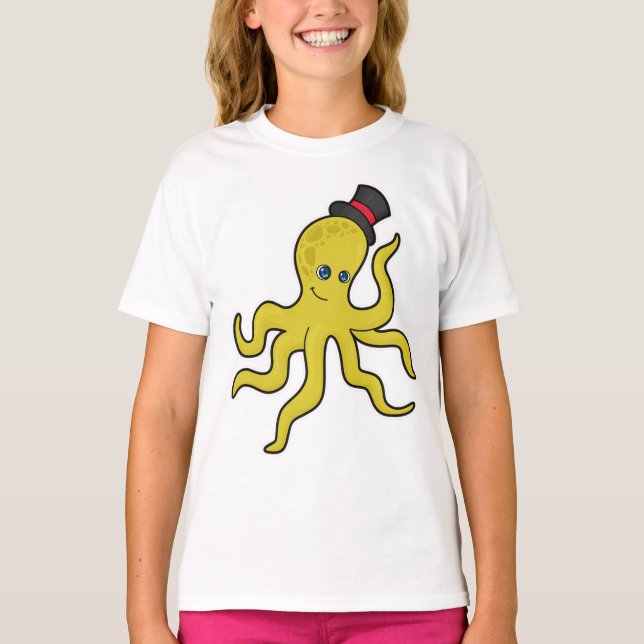 Camiseta Octopus con Gorra (Anverso)