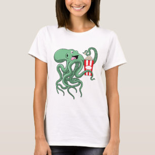 Camiseta Octopus con popcorn