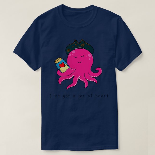 Camiseta Octopus cutáneo (Diseño del anverso)