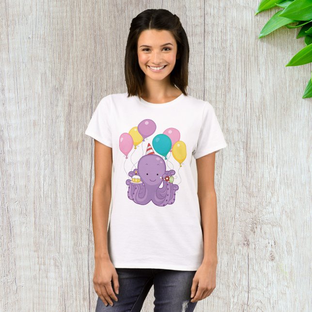Camiseta Octopus de cumpleaños (Subido por el creador)