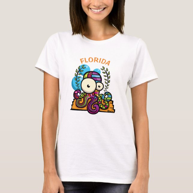 Camiseta Octopus de Florida (Anverso)
