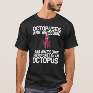 Camiseta Octopus De Guay Para Hombres Mujeres Biología Del