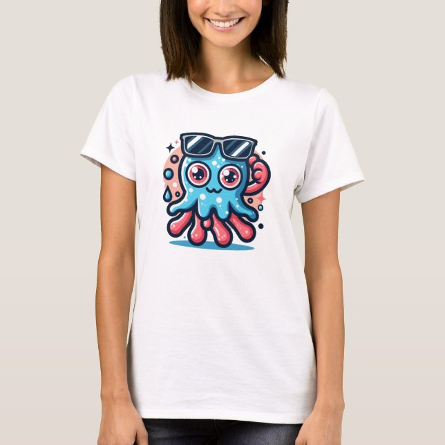 Camiseta Octopus de Splashy (Anverso)