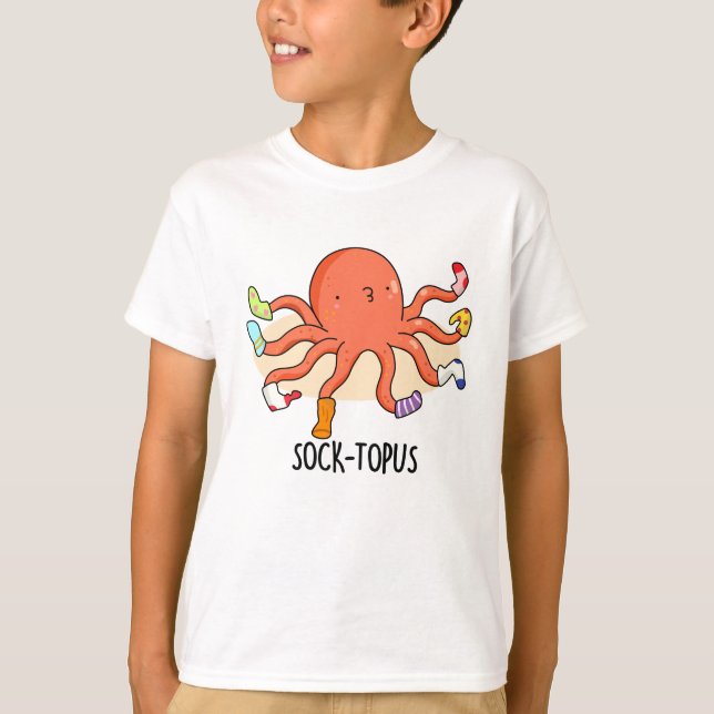 Camiseta Octopus divertidos con soplete (Anverso)
