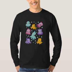 Camiseta Octopus dumbo, regalo de pulpo puro, acuarela suav