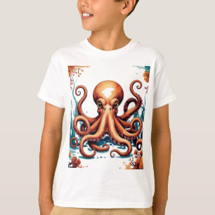 Camiseta Octopus - Extravagante Creatura del Mar Fuerte