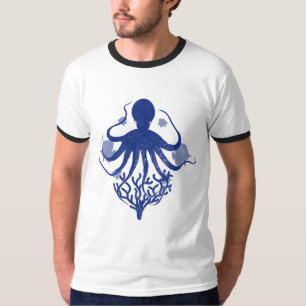 Camiseta Octopus (fondo claro)