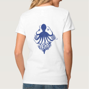 Camiseta Octopus (fondo claro)