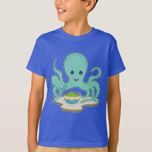 Camiseta Octopus Food Bowl