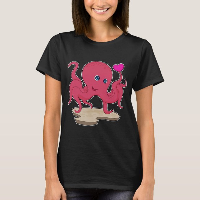 Camiseta Octopus Heart (Anverso)