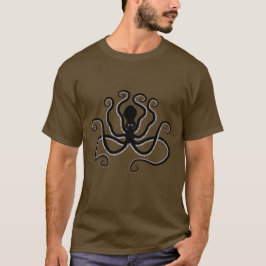 Camiseta Octopus icónico de cerámica de estilo marino de Mi