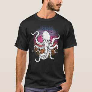 Camiseta Octopus Kraken Tentacles Biología marina Animal Oc