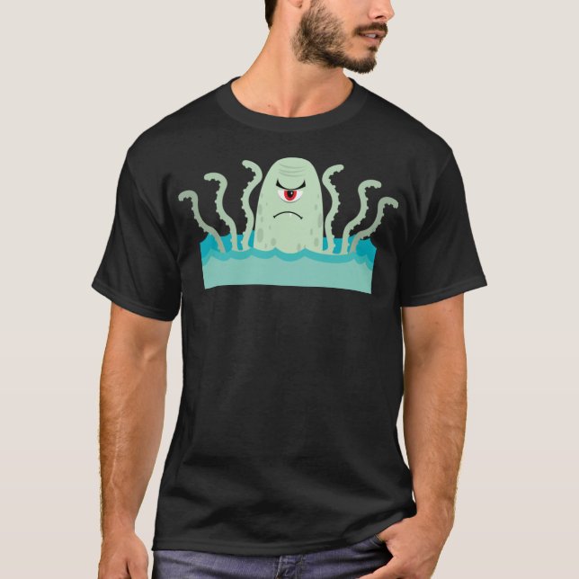 Camiseta Octopus mad (Anverso)