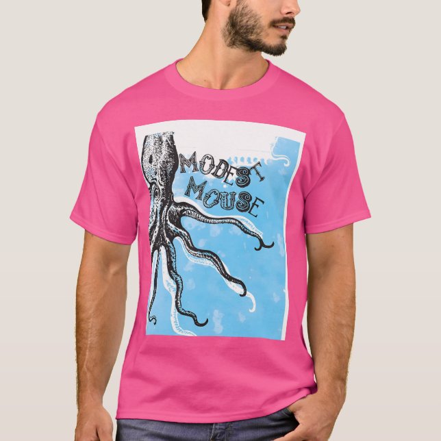 Camiseta Octopus modesto del ratón (Anverso)