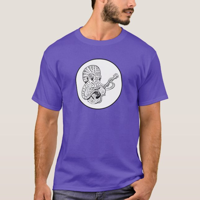 Camiseta Octopus On guitar - my first one (Anverso)