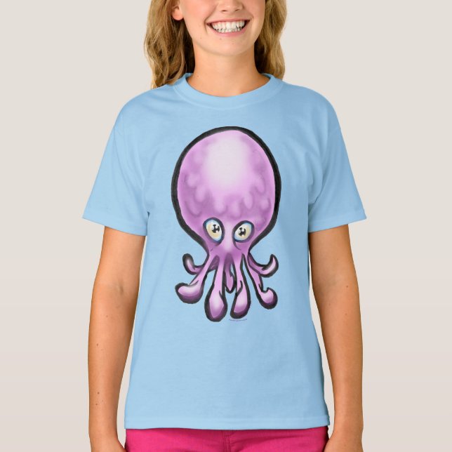 Camiseta Octopus para bebés (Anverso)