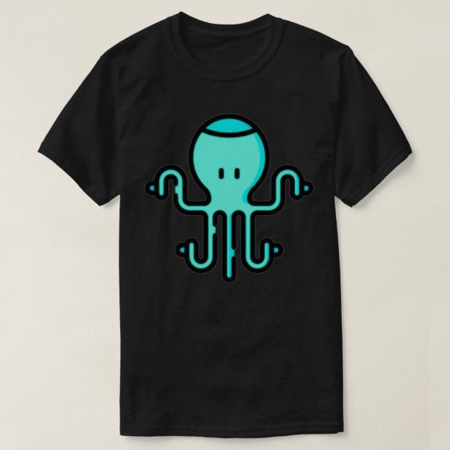 Camiseta Octopus Para Rocktopus (Diseño del anverso)