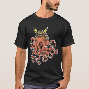 Camiseta Octopus Samurai Martial