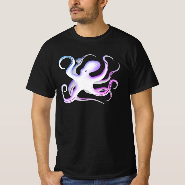 Camiseta Octopus Silhouette (Anverso)