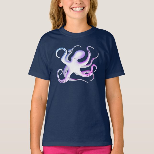 Camiseta Octopus Silhouette (Anverso)