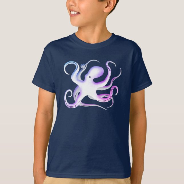 Camiseta Octopus Silhouette (Anverso)