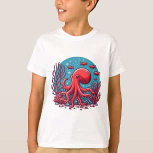Camiseta Octopus Tee Subacuático