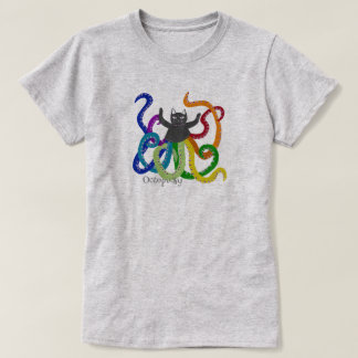 Camiseta Octopussy pulpo gato lindo