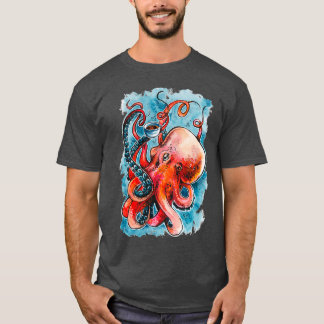 Camiseta Octorista, barista cefalópodo favorito de todos