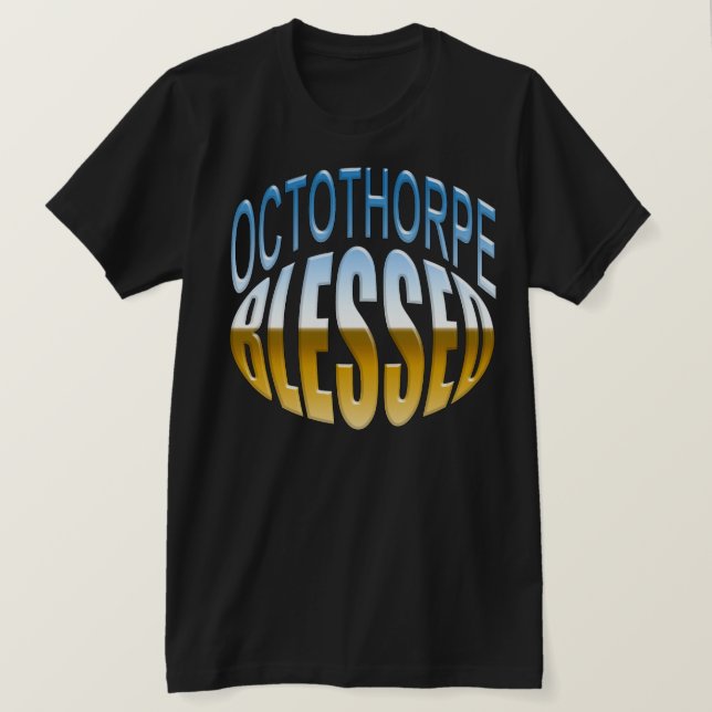 Camiseta Octotorpe (hashtag) Bendito Sarcástico  (Anverso del diseño)