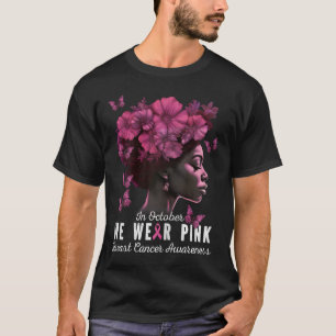 Camiseta Octubre, Awa, usamos cáncer de mama para mujeres n