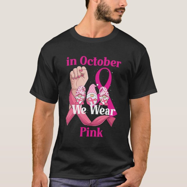 Camiseta Octubre: Conciencia sobre el genoma: usamos cáncer (Anverso)