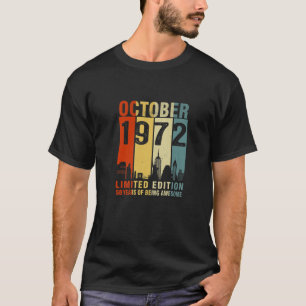 Camiseta Octubre De 1972 Edición Limitada 50 Años De Awe