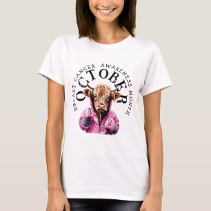 Camiseta Octubre es octubre rosa para la toma de conciencia