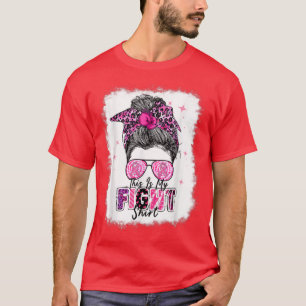 Camiseta Octubre Guerrero del Cáncer de Mama apoya la cinta