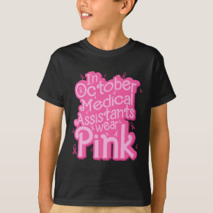 Camiseta Octubre Istant Médico Usa Cma Rosa