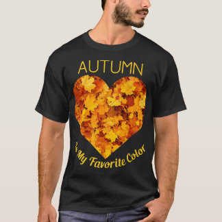 Camiseta Octubre Noviembre otoño Día de Acción de Gracias a
