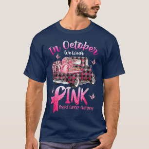 Camiseta Octubre: Usamos Tiras De Concienciación Sobre El C